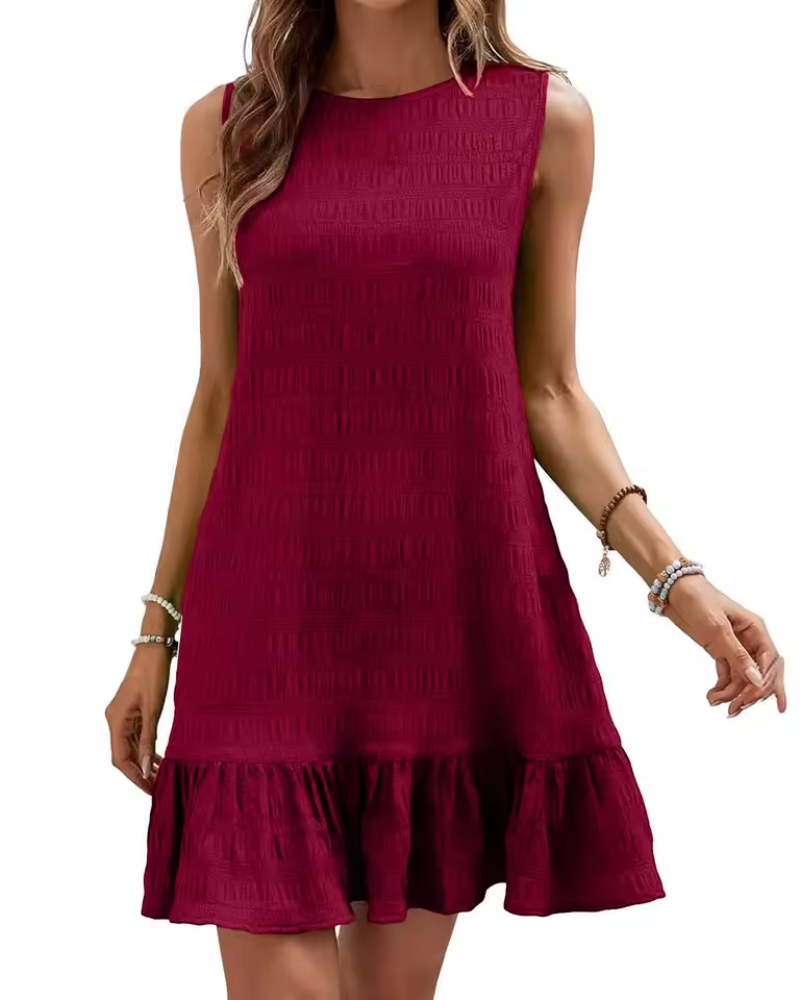 Tori – Classy Textured Mini Dress