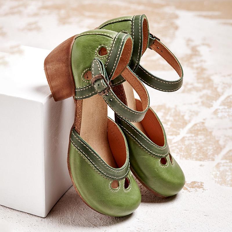 Kaida – Low-Heel Comfort Sandals