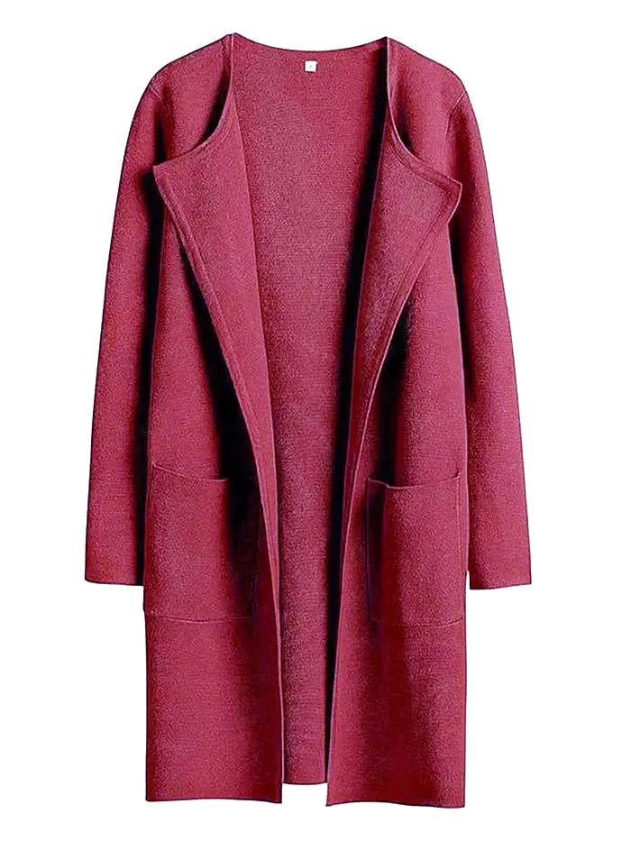 Lyla – Double Breasted Lapel Coat