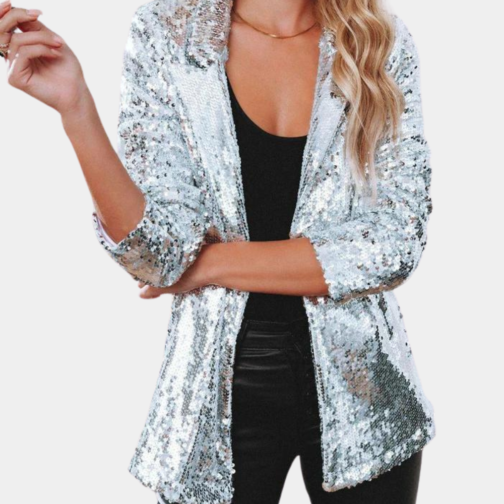 Aurora – Sparkling Sequin Blazer