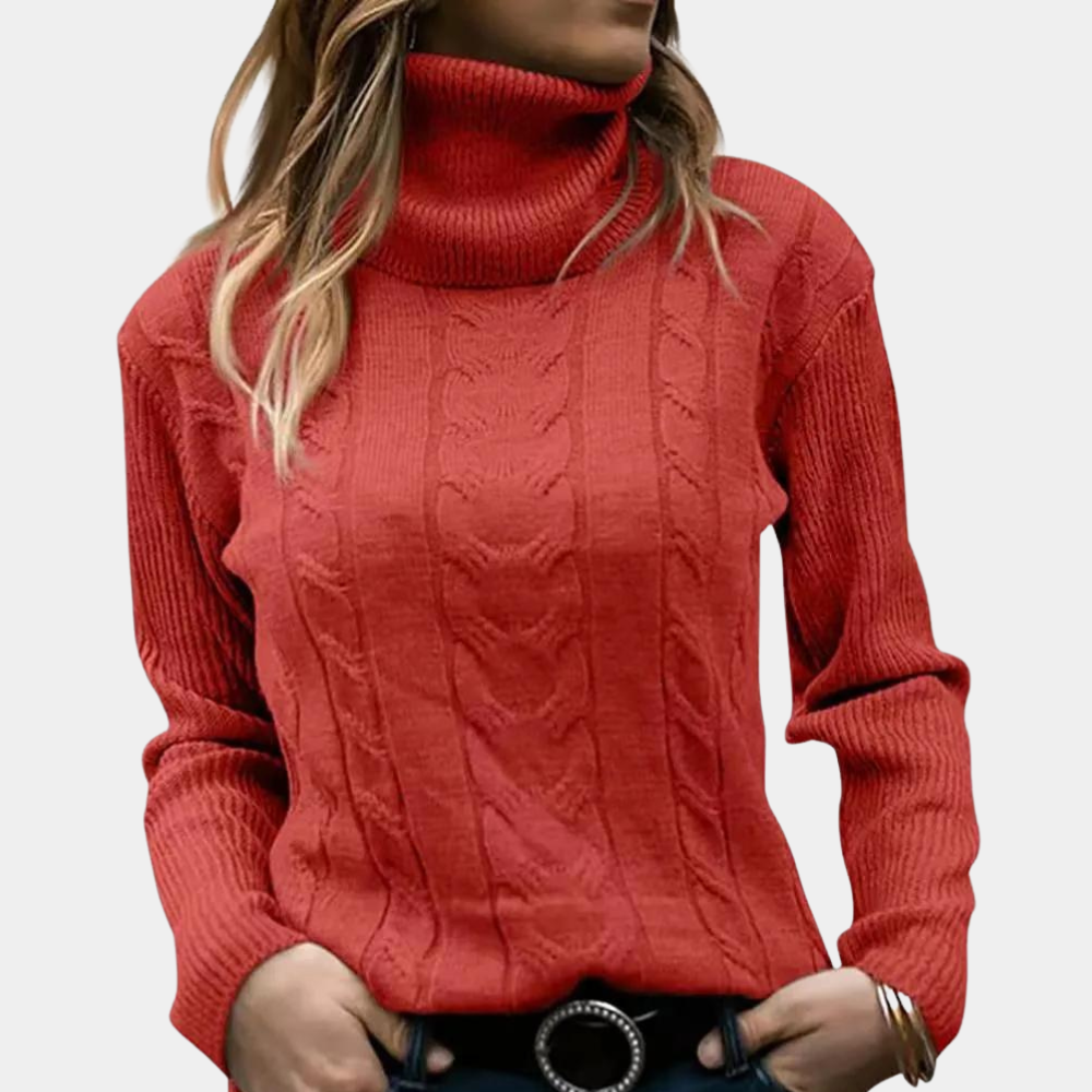 Vaylin – Elegant Turtleneck Sweater