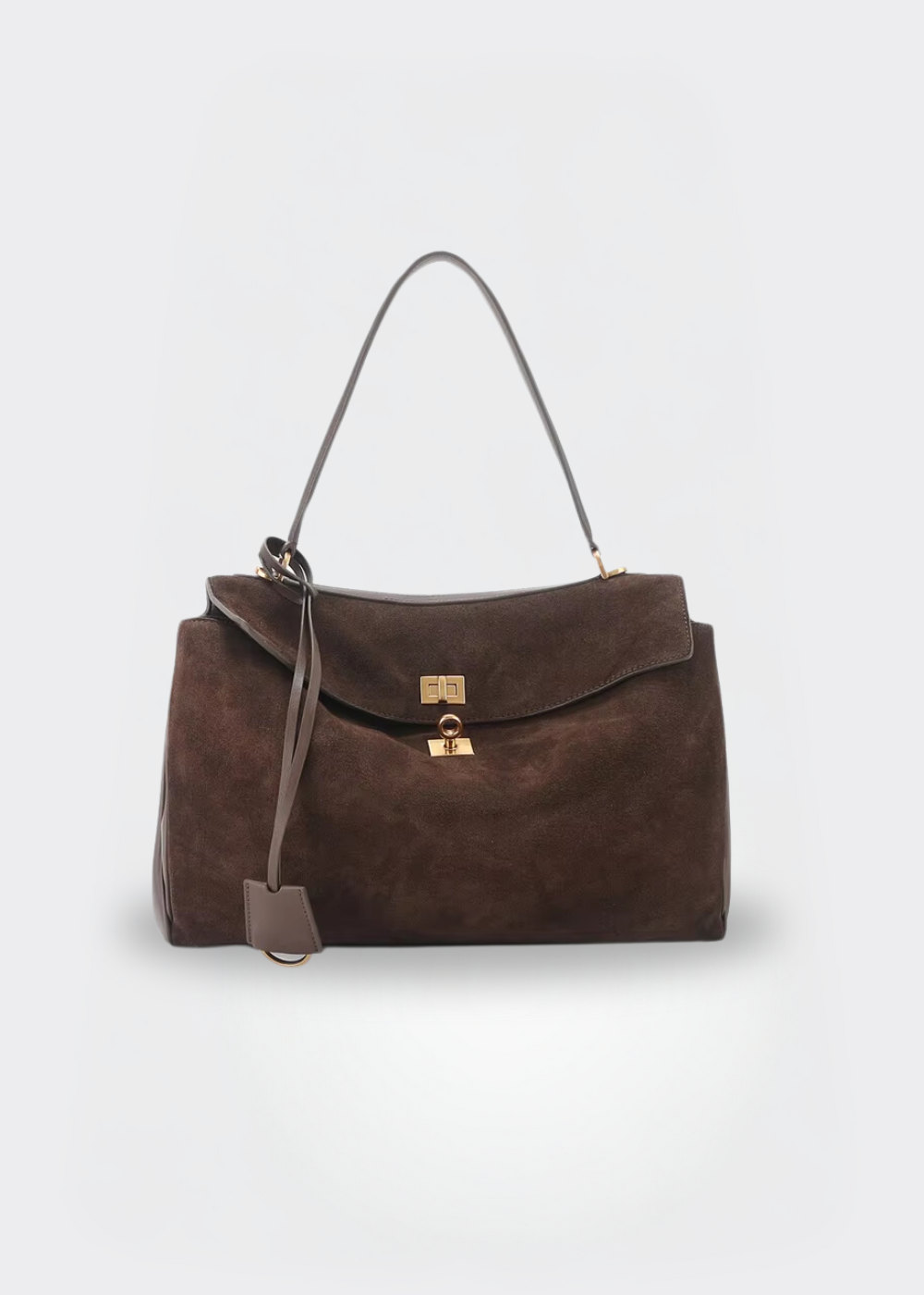 Nessa – Soft Suede Shoulder Bag