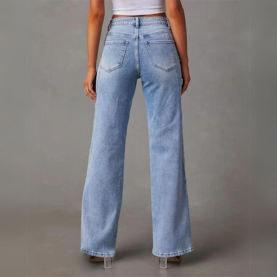 Zoe – High-Waisted Denim Jeans