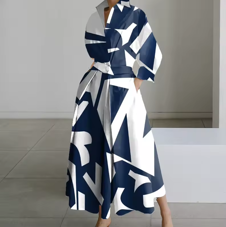 Everly – Collared Shirt Dress