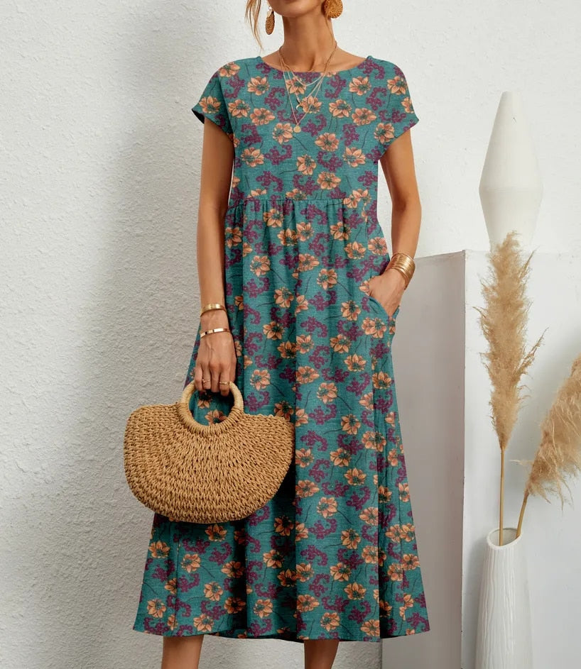 Elina – Comfy Maxi Dress
