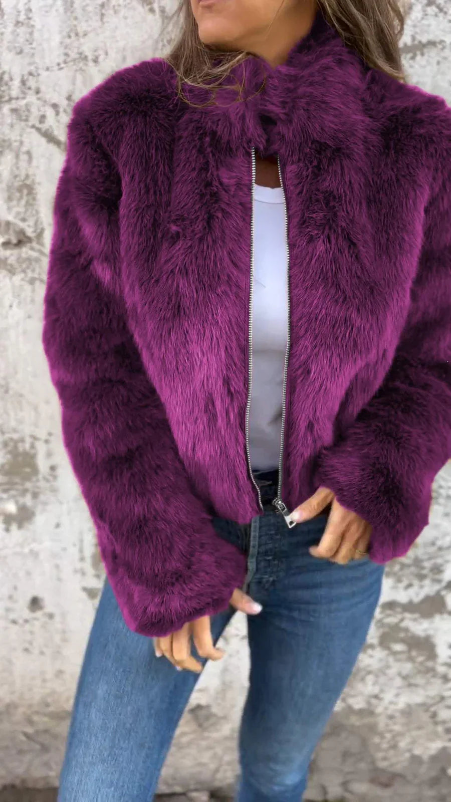 Fern – Elegant Zip-Up Jacket