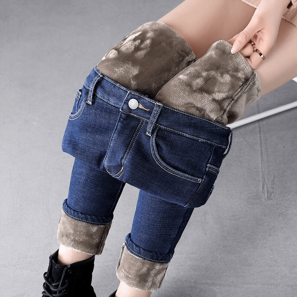 Keira – Fleece-Lined Winter Jeans
