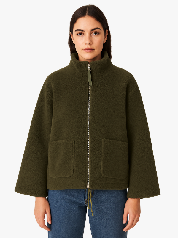 Helena – Relaxed Stylish Fleece Jacket