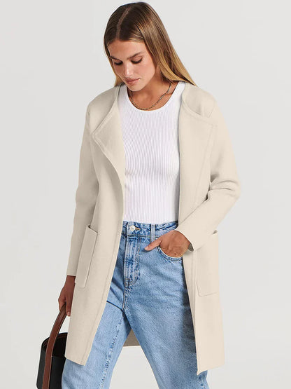 Lyla – Double Breasted Lapel Coat