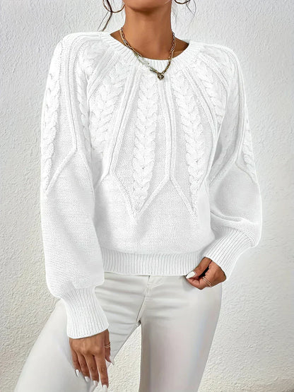 Yasmin – Cable-Knit Sweater