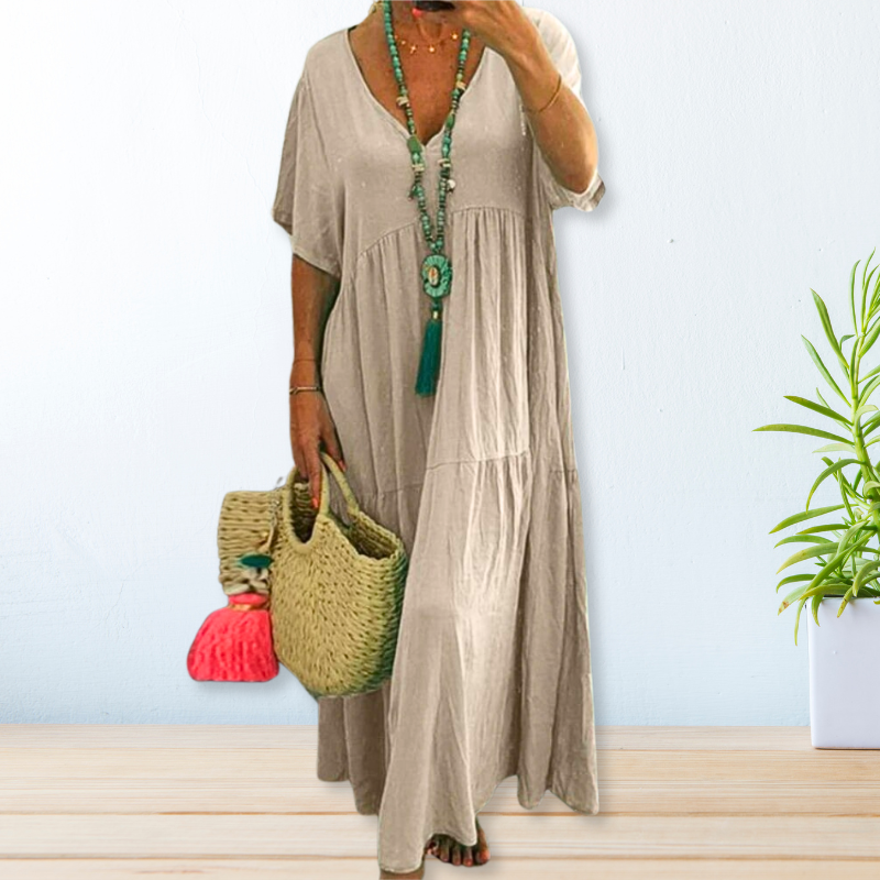 Isolde – Flowy Long  Maxi Dress