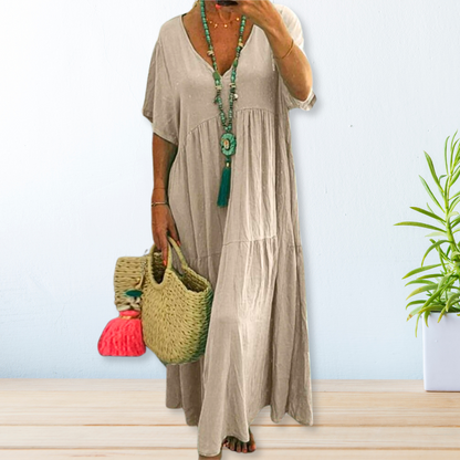 Isolde – Flowy Long  Maxi Dress