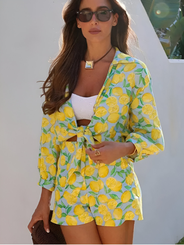 Serene – Stylish Floral Lounge Wear