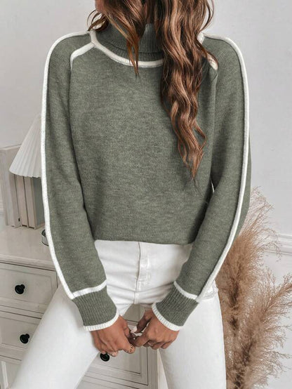 Mavis – Elegant Lined Sweater