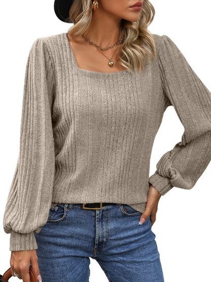 Julia – Stylish Neckline Top