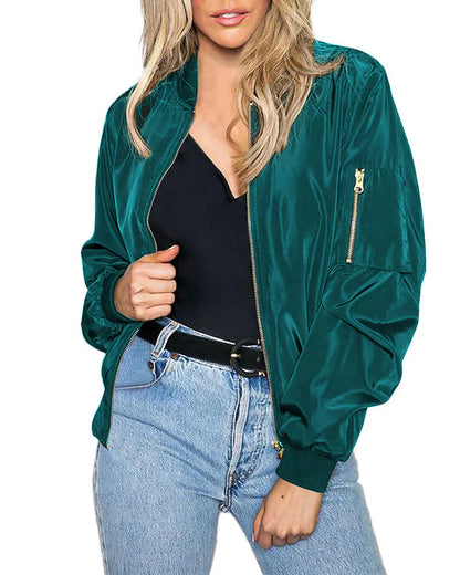 Ella - Lightweight Bomber Jacket for Women