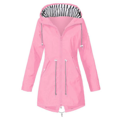 Nyla – Hooded Lightweight Raincoat