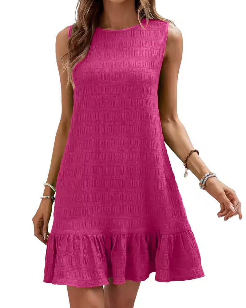 Tori – Classy Textured Mini Dress