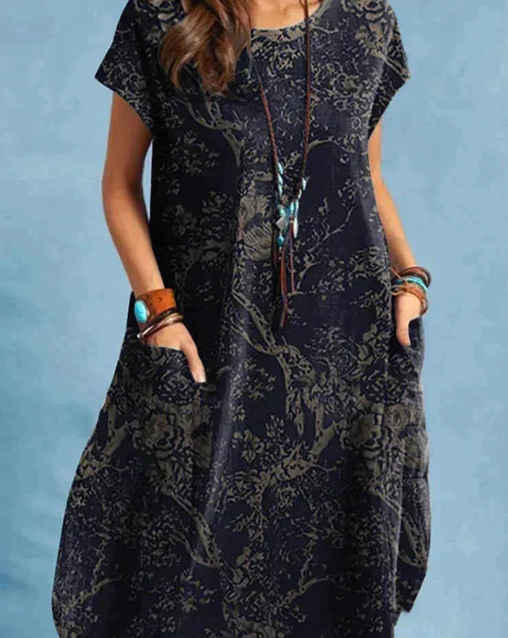 Cali – Vintage Midi Dress