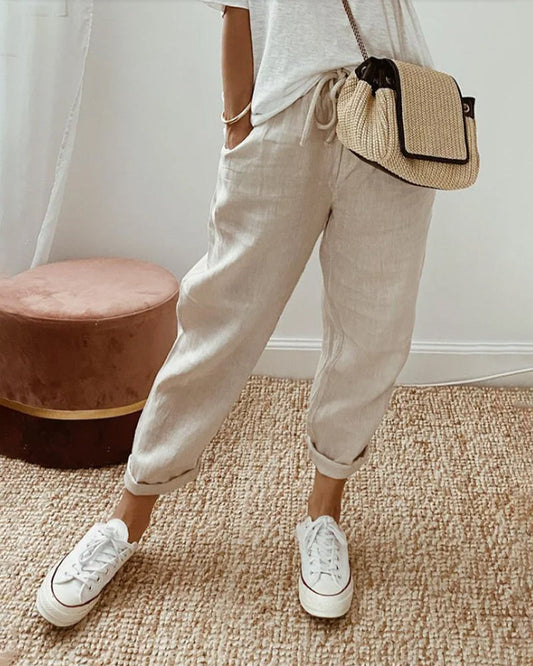 Fauna – Casual High Waist Pants