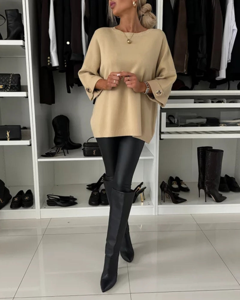 Neira – Elegant Knit Blouse