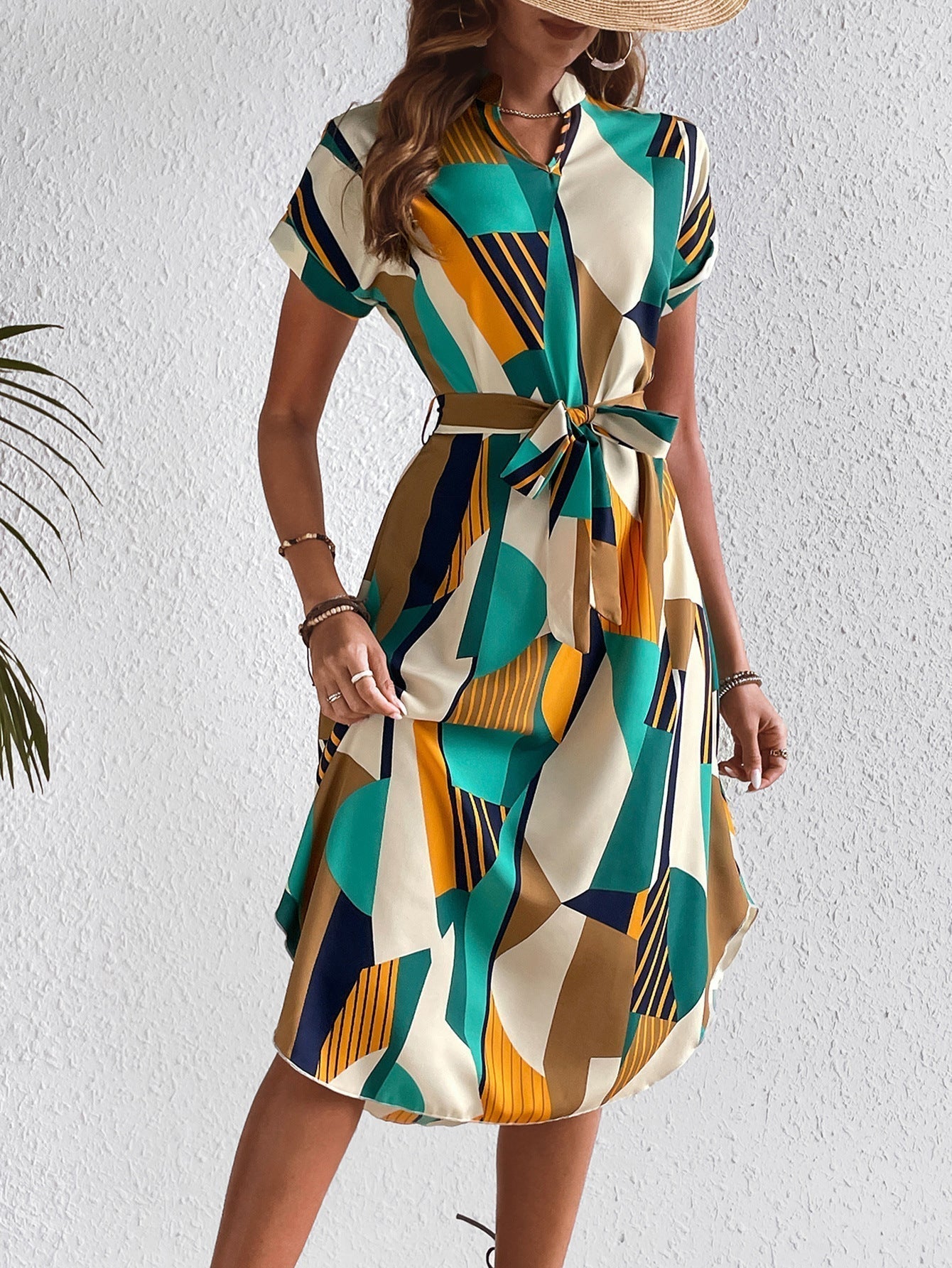 Olya – Fancy Abstract Glam Dress