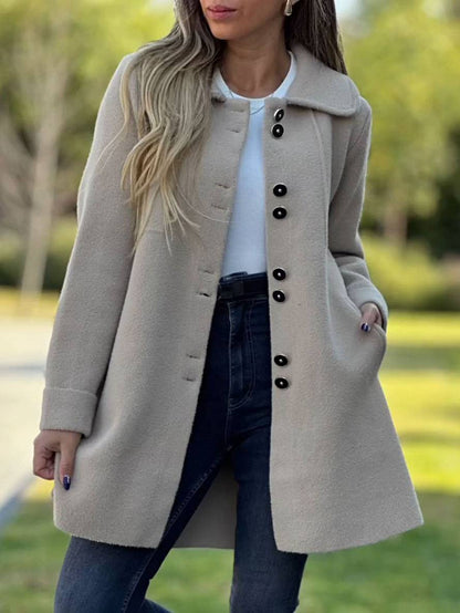 Pearl – Elegant A-Line Winter Coat