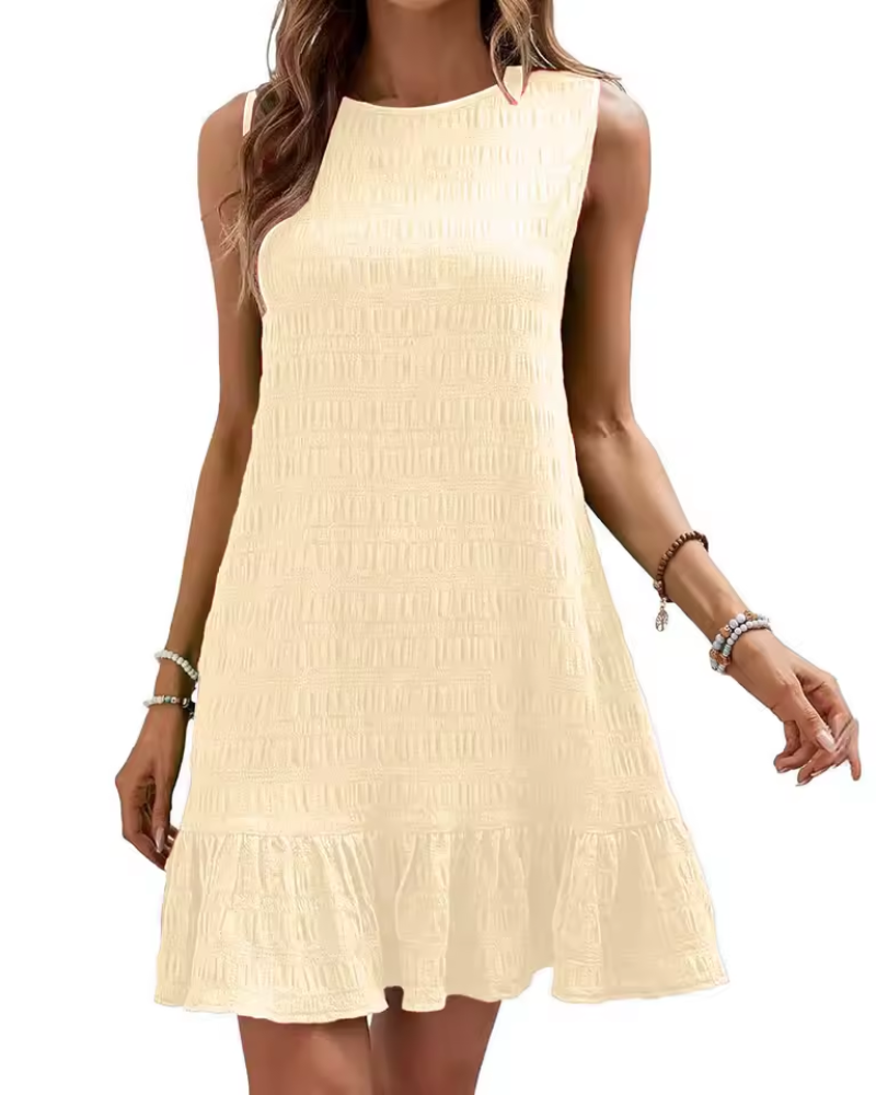 Tori – Classy Textured Mini Dress