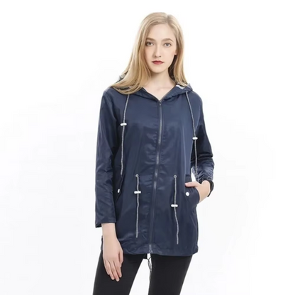 Nyla – Hooded Lightweight Raincoat