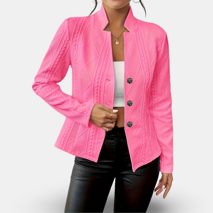 Dahlia – Elegant Buttoned Blazer