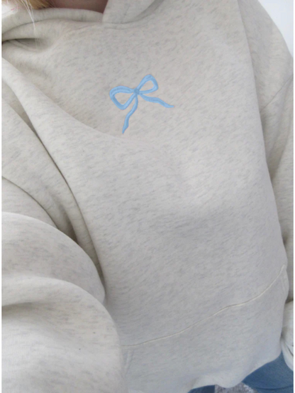 Becca - Hoodie with Bow Detail