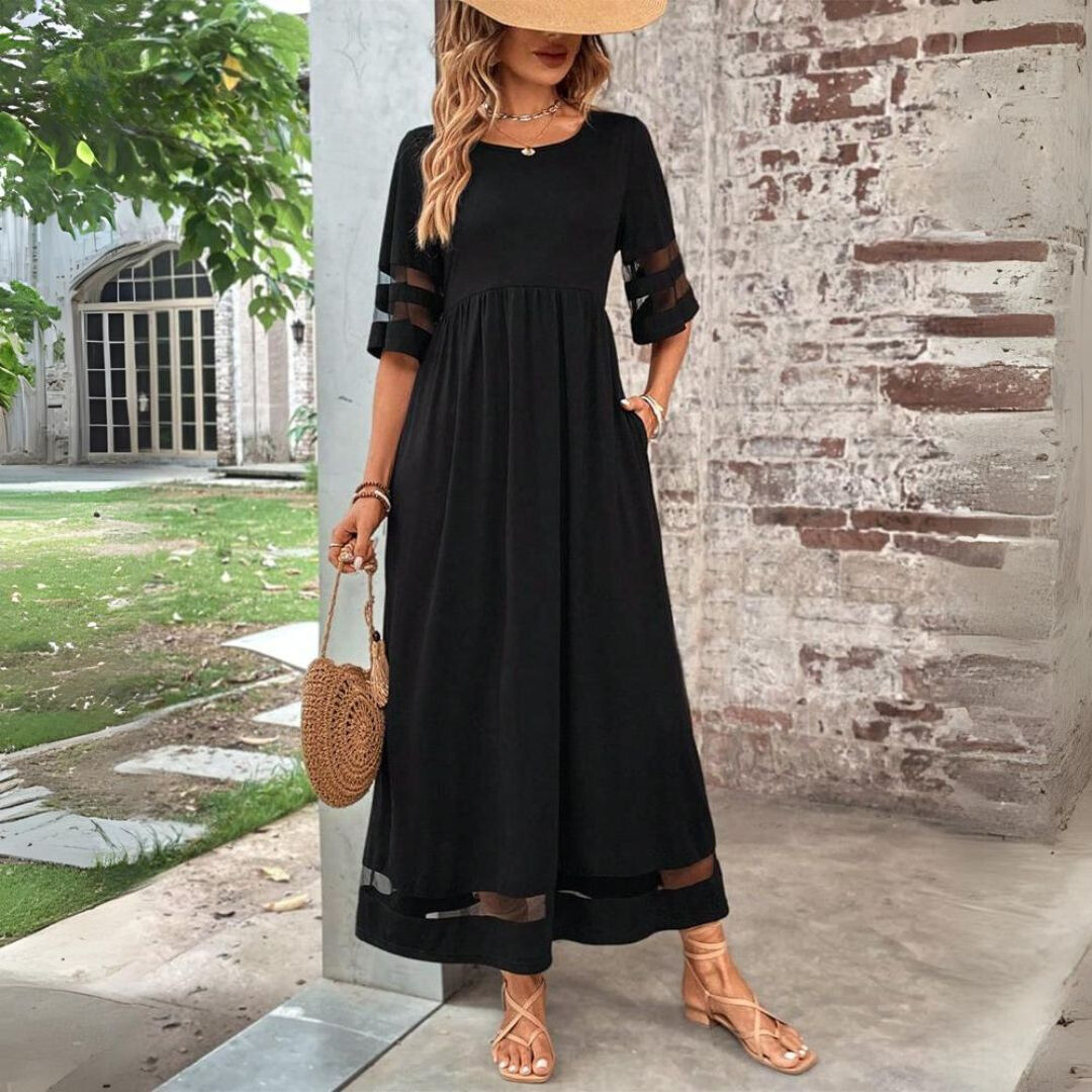 Nia – Sleeve Maxi Dress