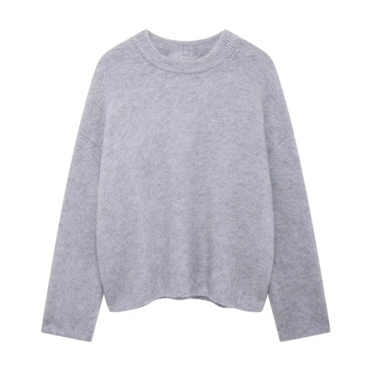 Maisie – Elegant Round Neck Sweater