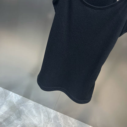 Phoebe – Invisible Strap Ribbed Tank Top