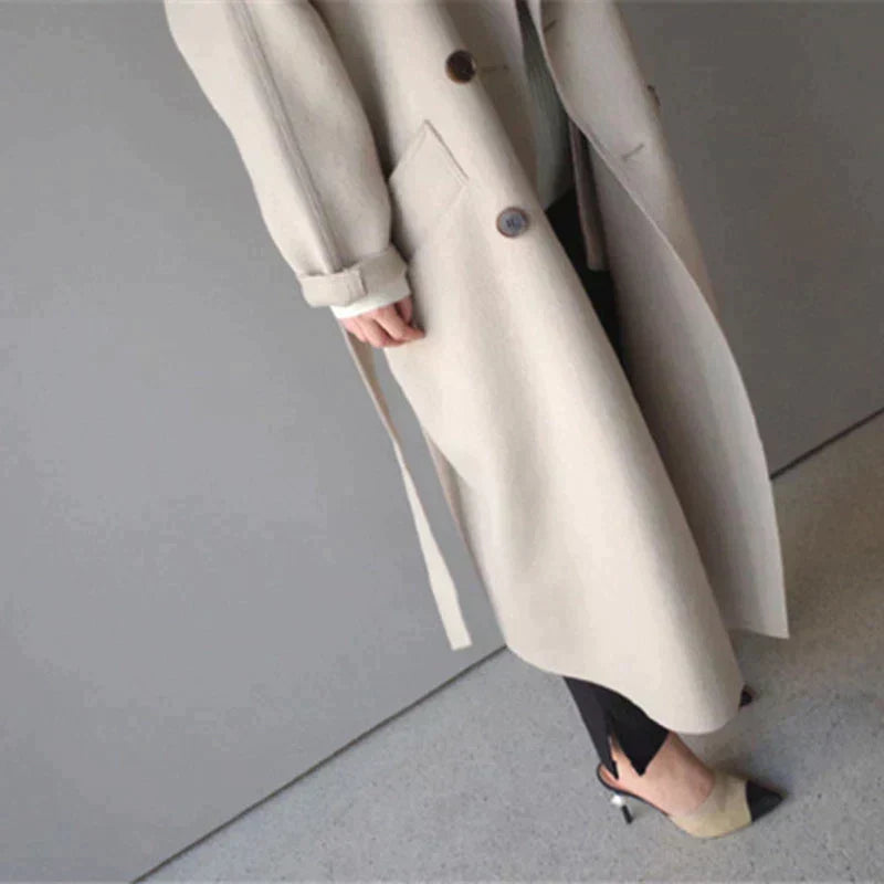 Magnolia – Vintage Long Trench-coat
