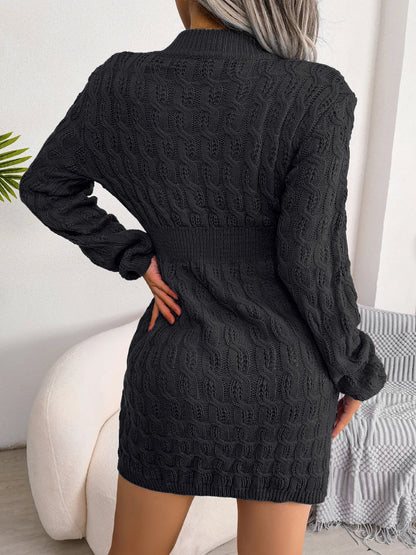 Matilda – Ribbed Knit Mini Dress