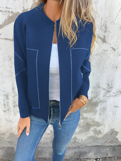 Quinn – Versatile Zip-Front Jacket
