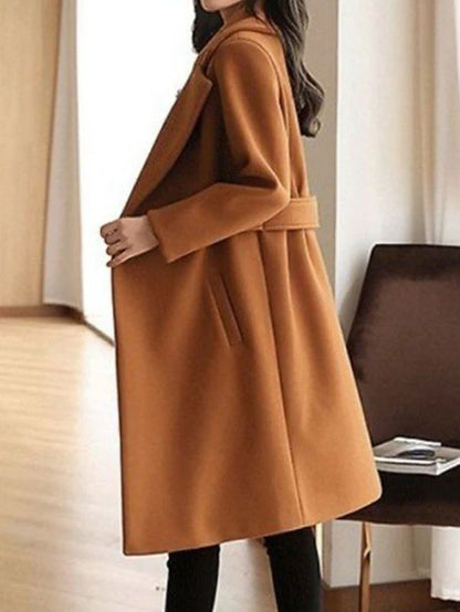 Blanche – Timeless Winter Refined  Coat