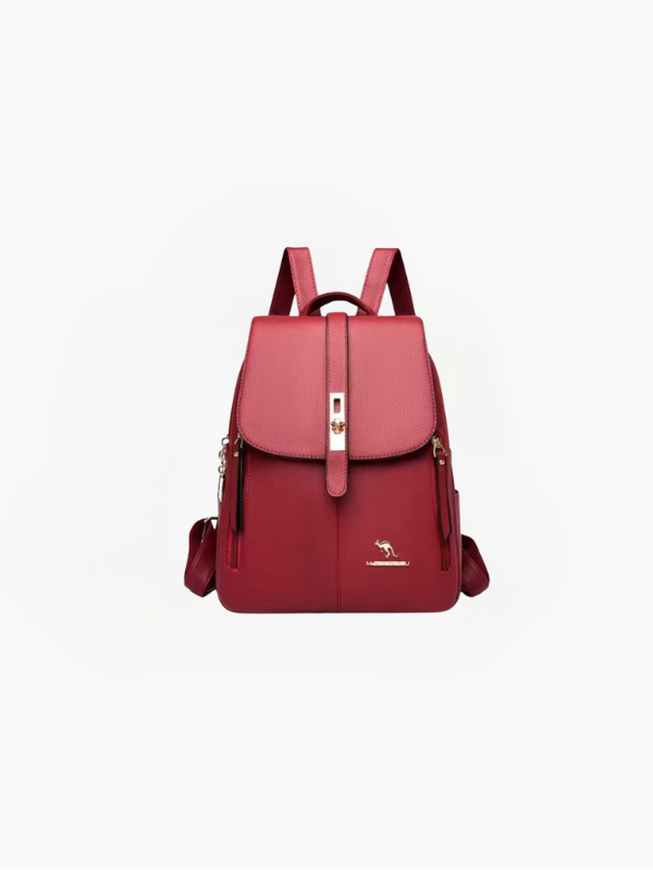 Tova – Anti-Theft PU Leather Backpack