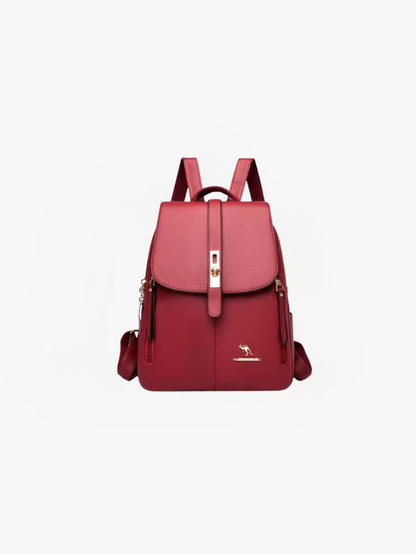 Tova – Anti-Theft PU Leather Backpack