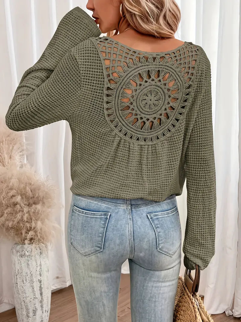 Ralina – Elegant V-Neck Sweater