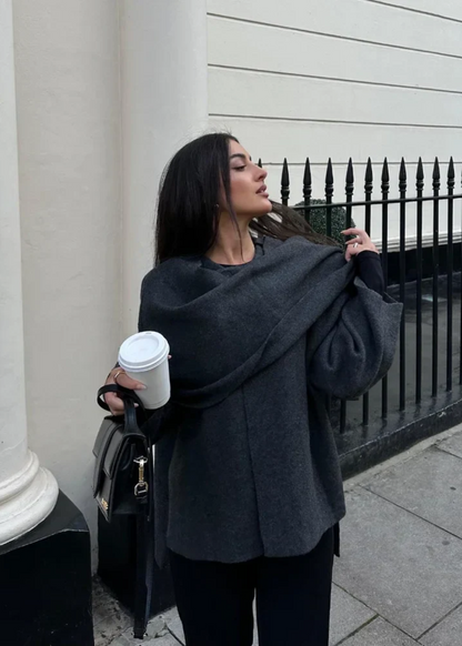 Phoebe – VIntage Luxe Cape Coat