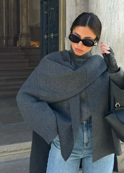 Phoebe – VIntage Luxe Cape Coat