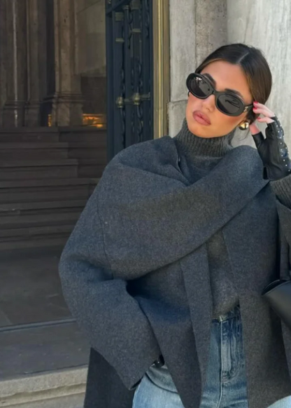 Phoebe – VIntage Luxe Cape Coat