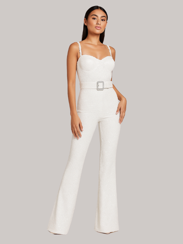 Isadora – Stylish Waist Belted Jumpsuit
