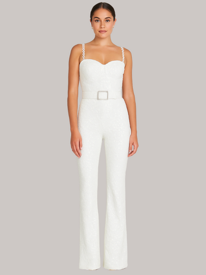 Isadora – Stylish Waist Belted Jumpsuit
