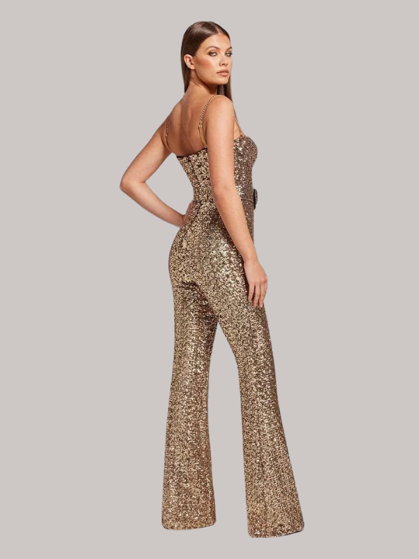 Isadora – Stylish Waist Belted Jumpsuit