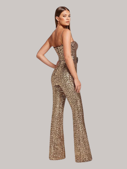 Isadora – Stylish Waist Belted Jumpsuit