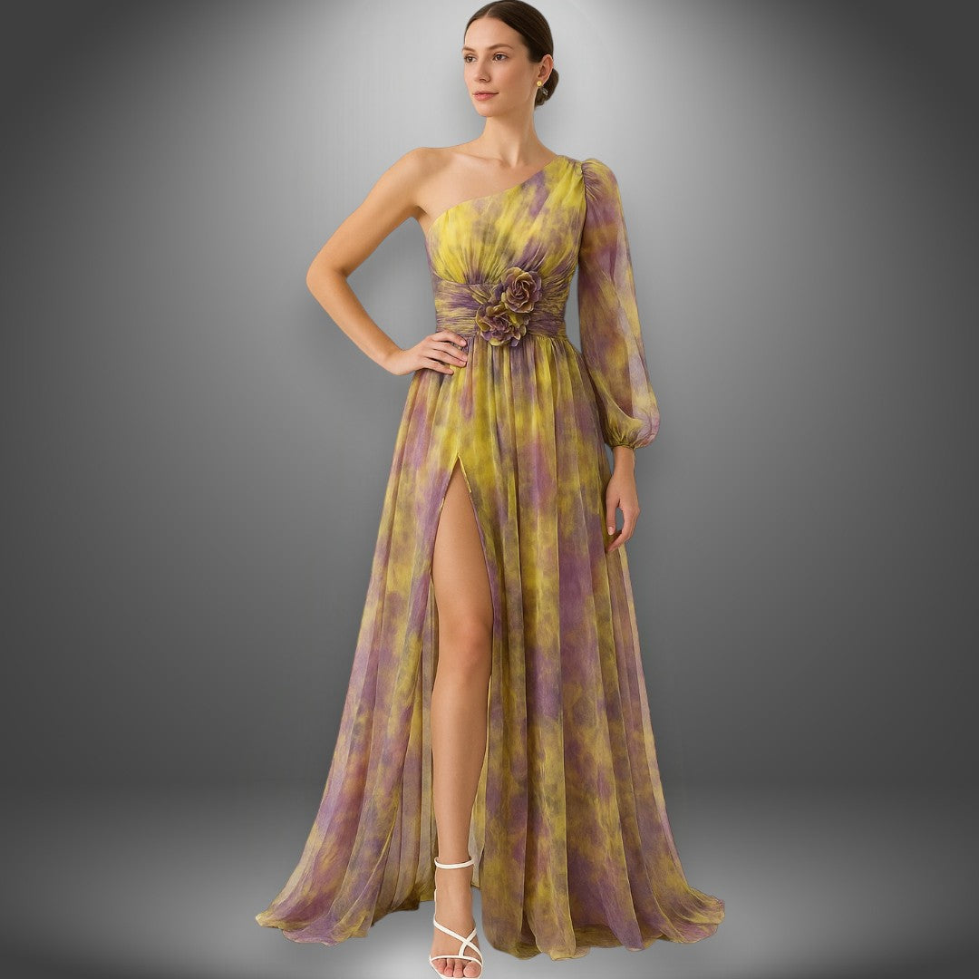 Skyla – One-Shoulder Maxi Dress