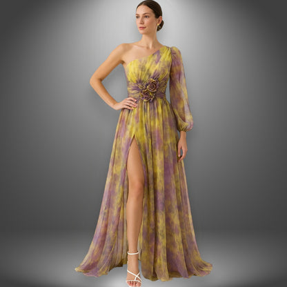 Skyla – One-Shoulder Maxi Dress